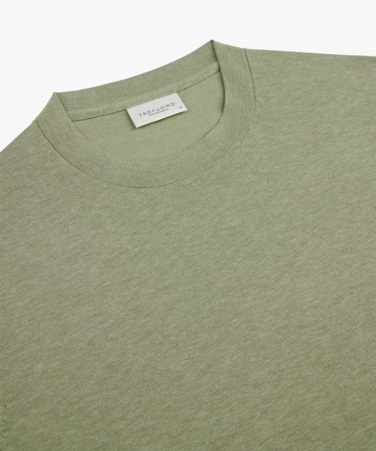 PPXJ10003D PULLOVER CREW NECK M GREEN Z2
