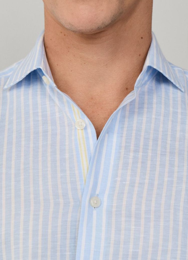 butcher stripe eng str 501 light blue