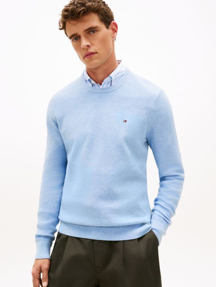 MW0MW36347 ESSENTIAL STRUCTURE CREW NECK DP5
