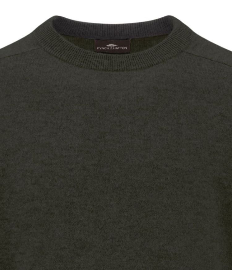O-Neck. Cashmere 749 cypress