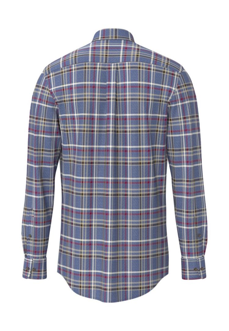 Premium Melange Check. B.D.. 1-1 661 ink blue