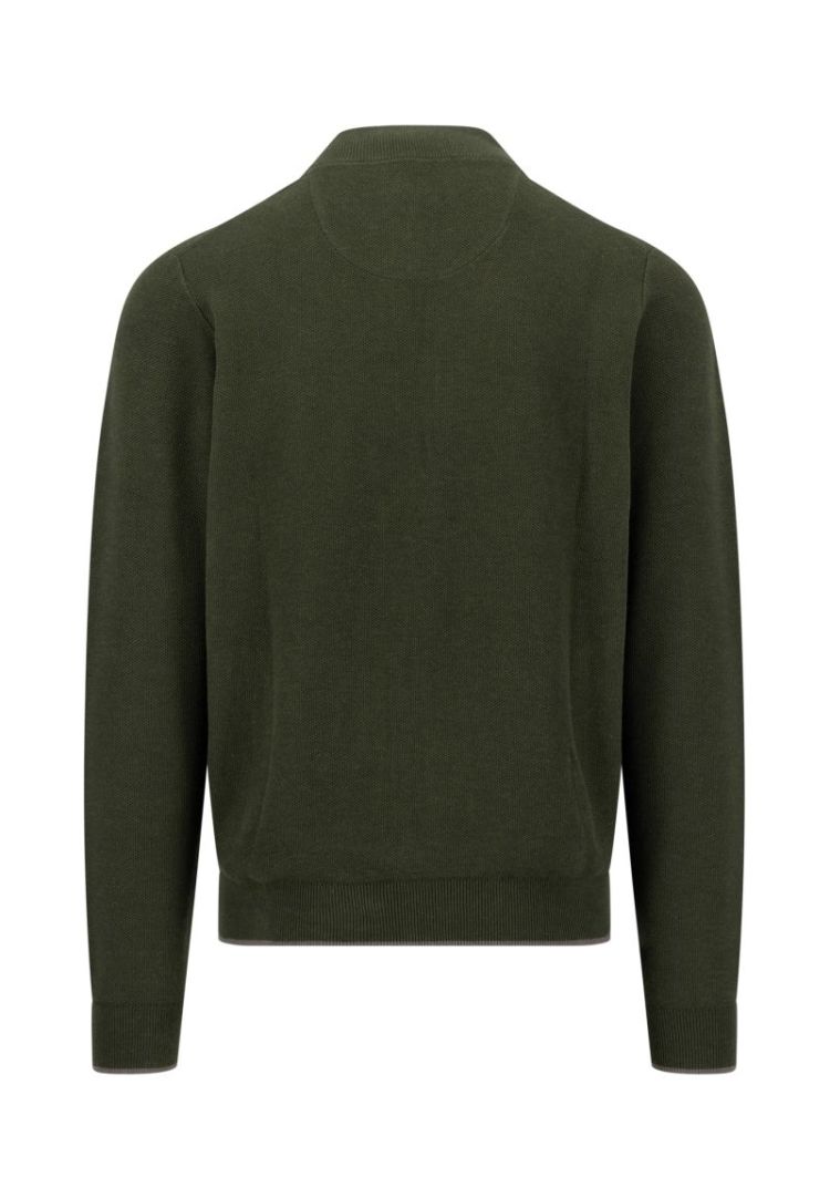 Cardigan-Zip. Structure 749 cypress