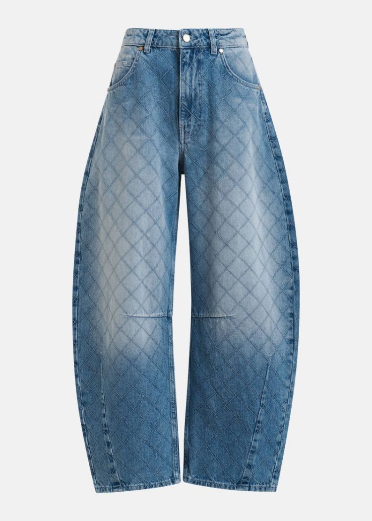 barrel leg jeans aq04 Aquamarine