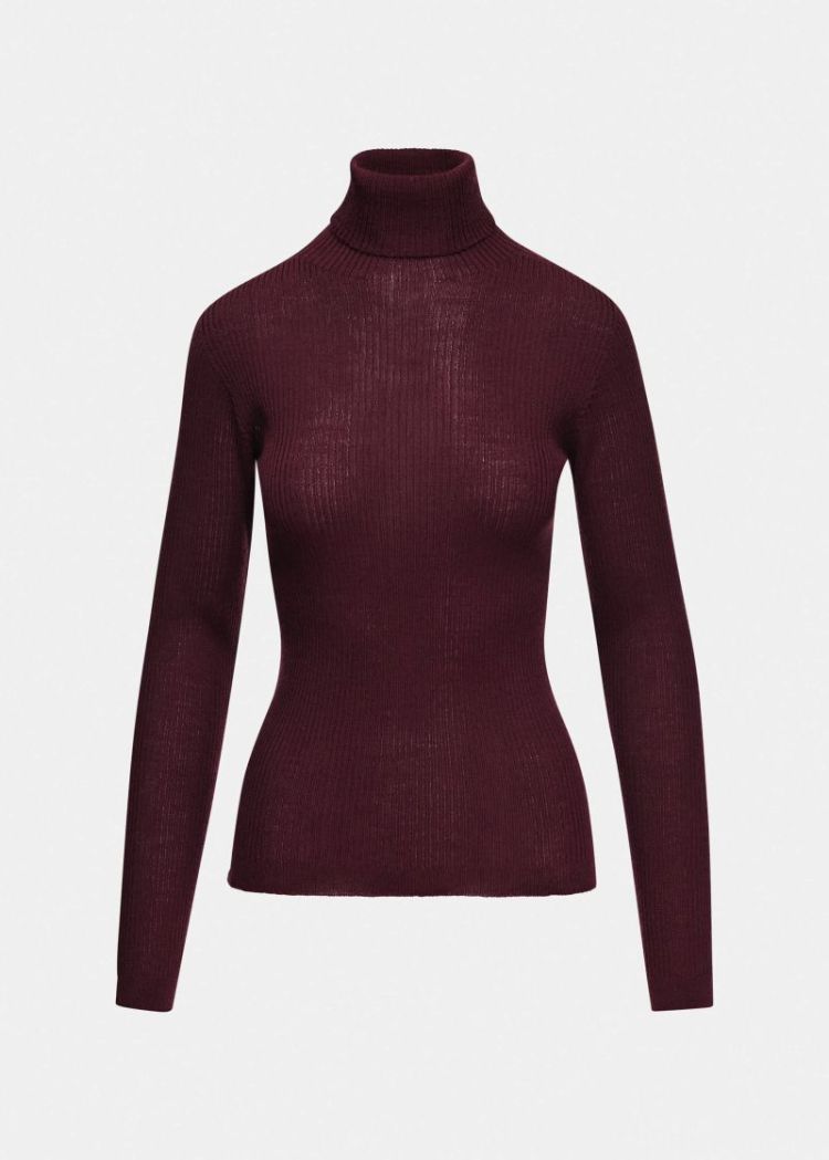 knitted pullover wn10 Wine not