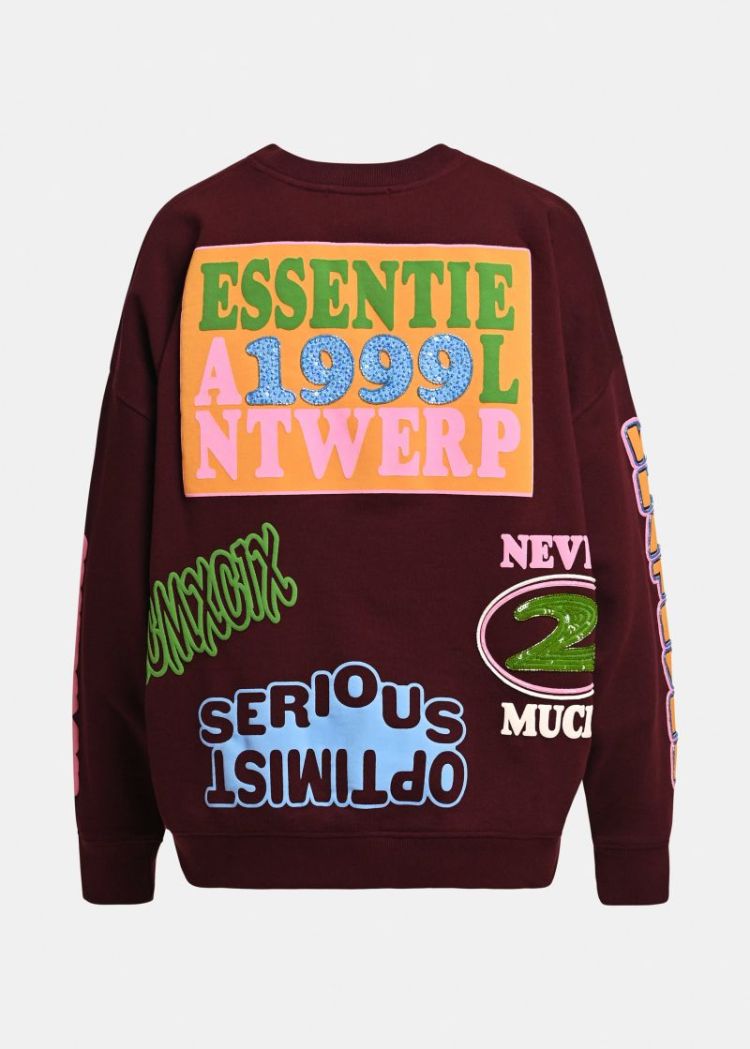 printed sweatshirt k2wn C2wine not