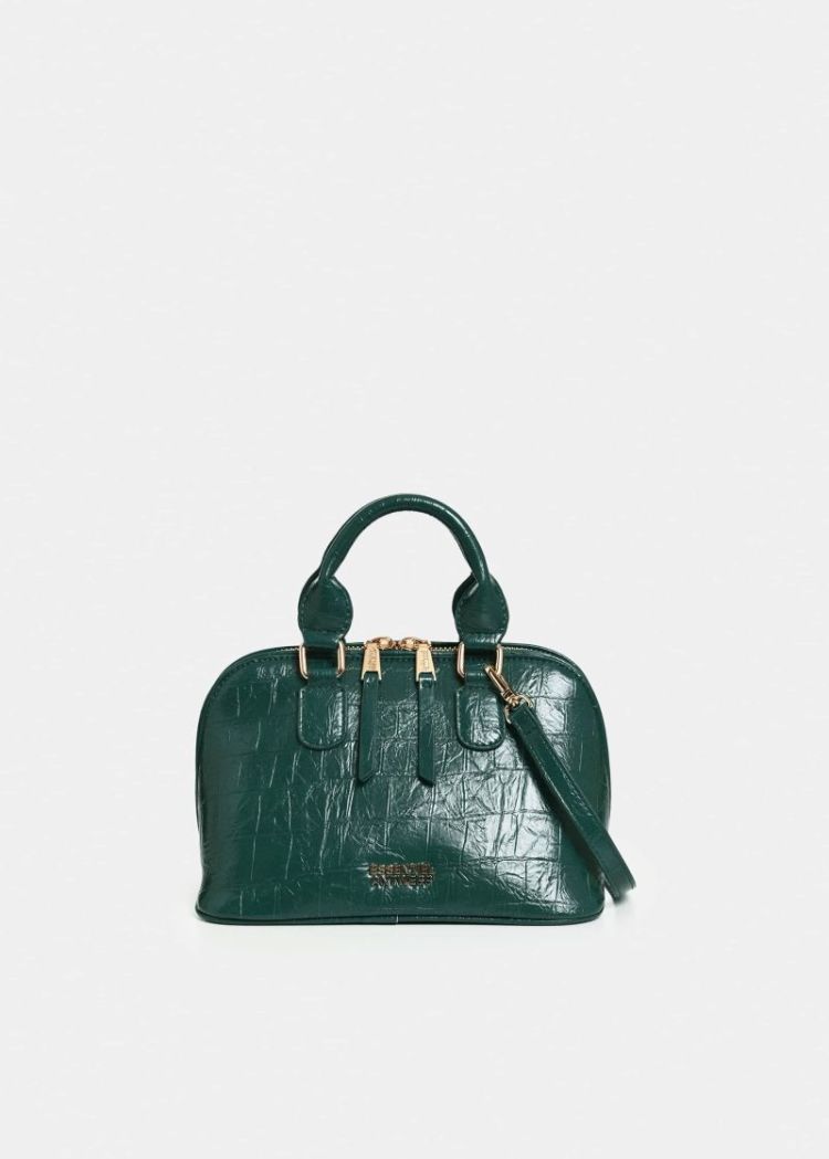 fake croco handbag fw27 Forest whi