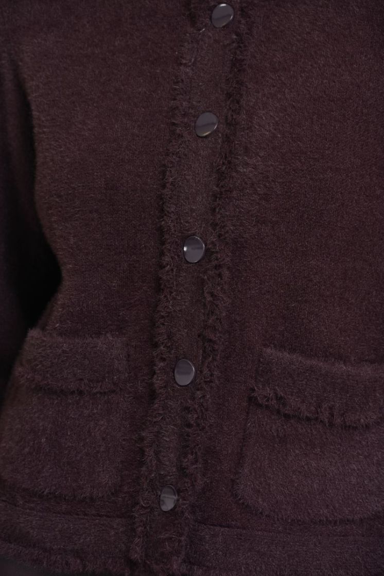 Jacket with fringe details Fudge cloak