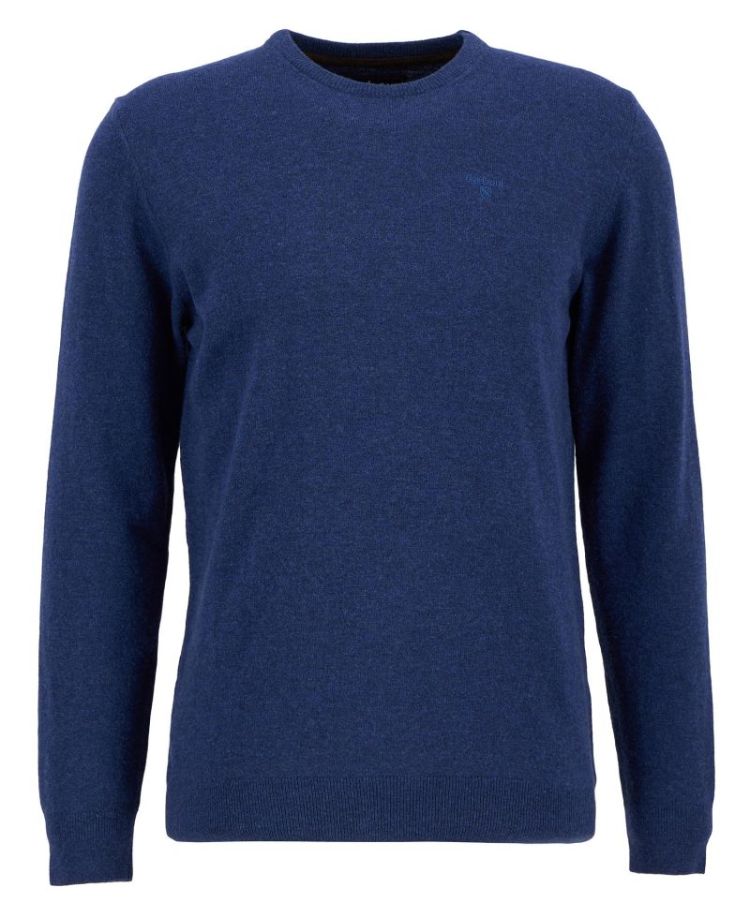 BARBOUR ESSENTIAL L-WOOL CREW NECK SWEATER SOS - BL71 DEEP