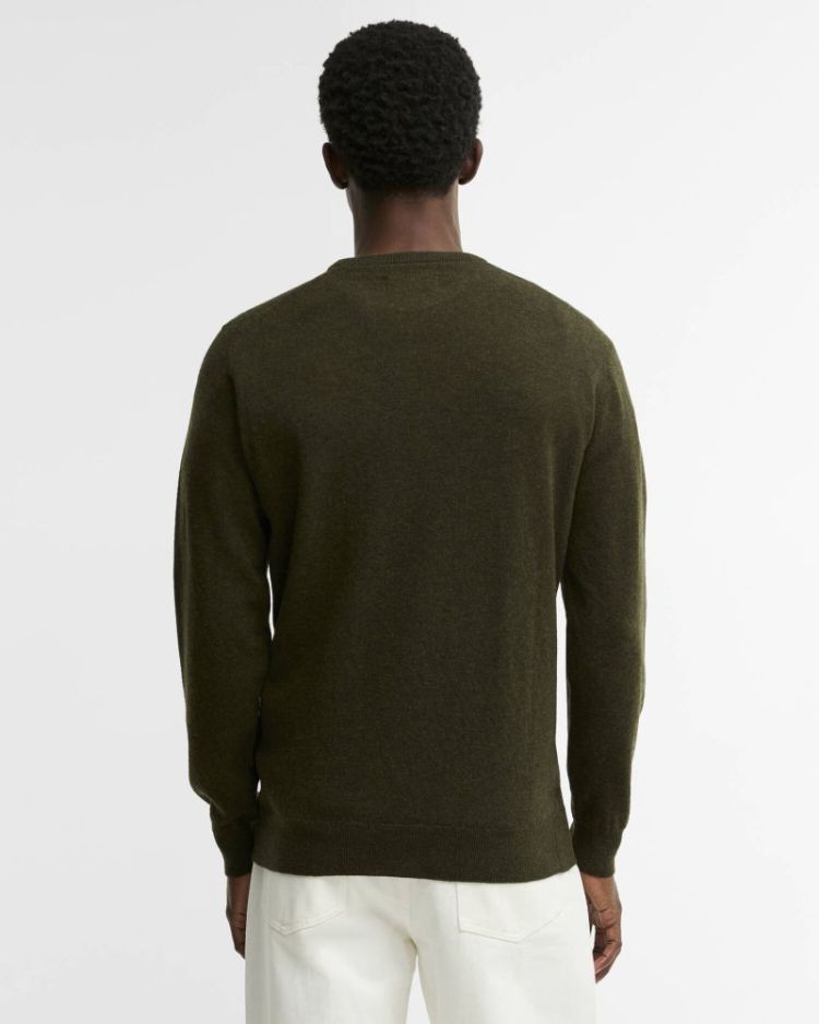 BARBOUR ESSENTIAL L-WOOL CREW NECK SWEATER SOS - GN71 SEAW