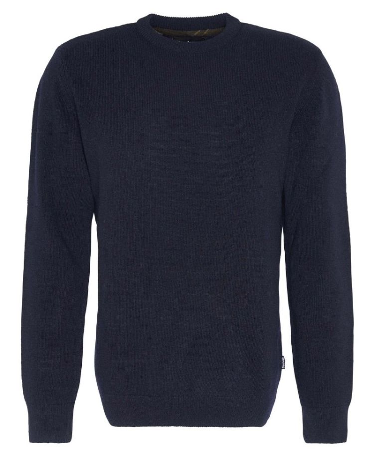 BARBOUR HOLDEN CREW NECK SWEATER SOS - NY91 NAVY