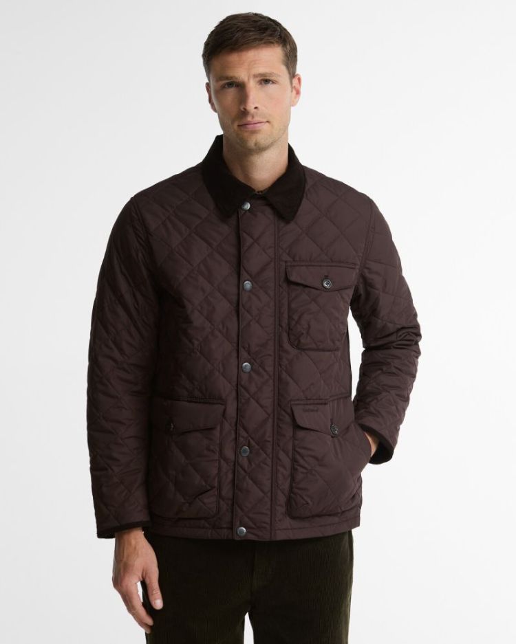 BARBOUR HORNBY QUILTED JACKET BR91 BLACK OAK 