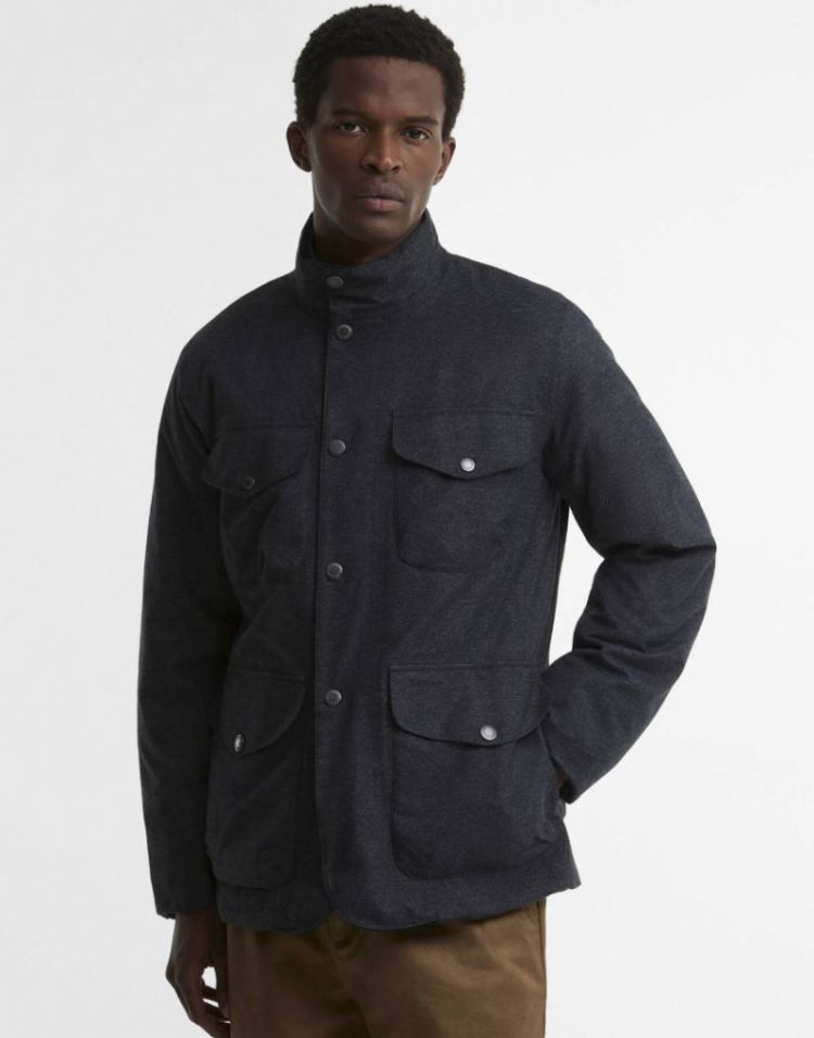 BARBOUR MODERN OGSTON WATERPROOF JACKET NY91 DARK NAVY 