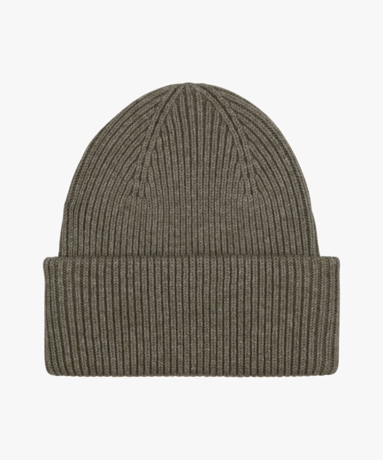 BEANIE WOOL BROWN H
