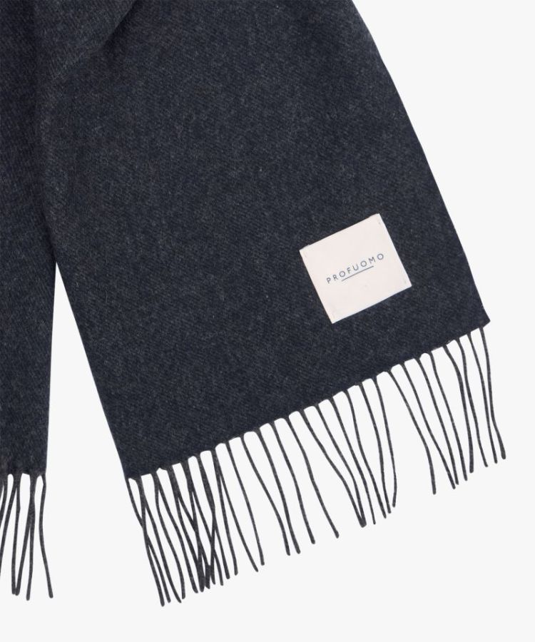 SCARF LAMBSWOOL D BLUE M3 