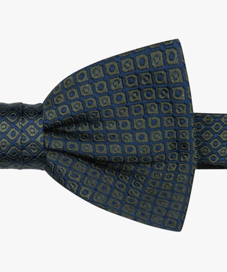 BOWTIE SILK WOVEN GREEN Z 