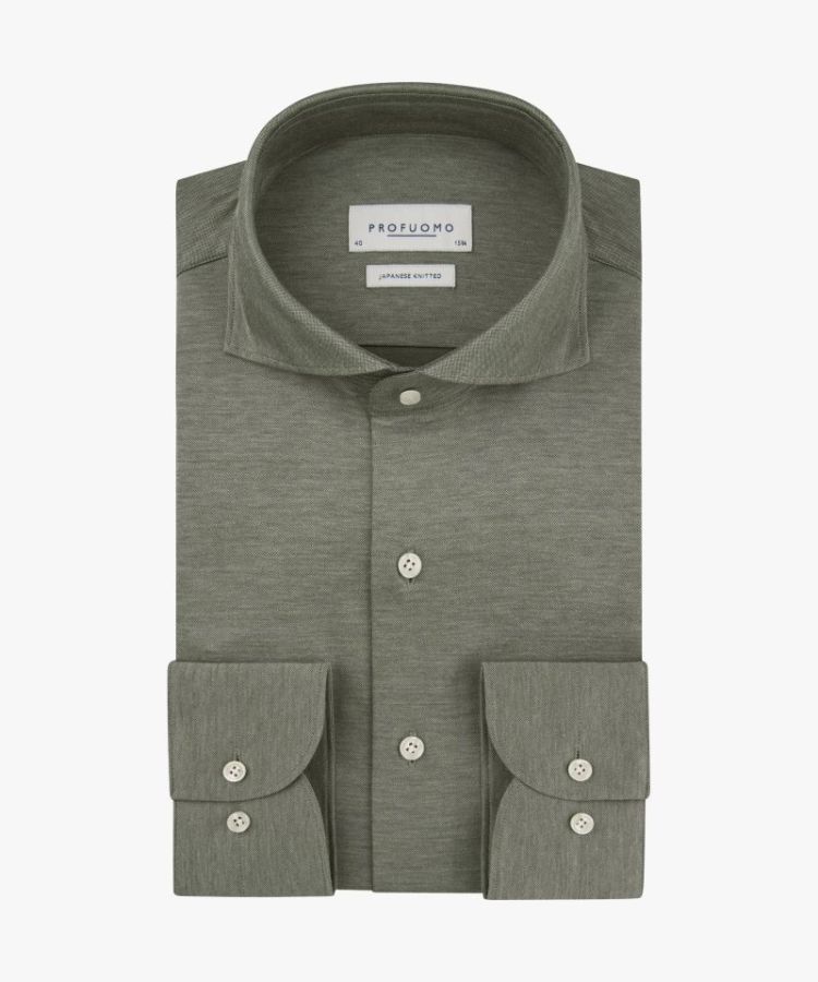 PPXH30020D SHIRT X-CUTAWAY SF D.GREEN Z3