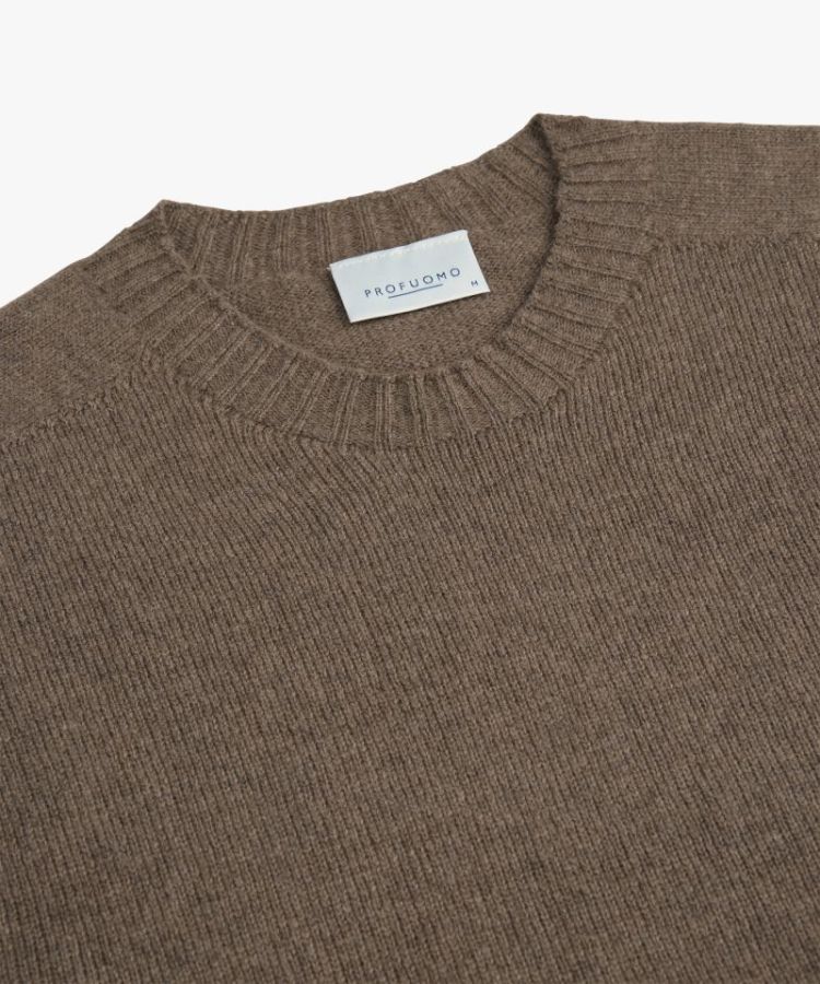 PPXJ30018F PULLOVER CREW NECK BROWN H 