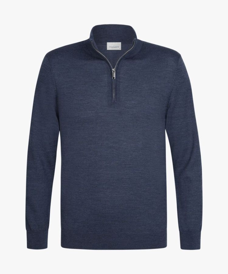 PPXJ30025A PULLOVER HALF ZIP ROYAL MEL N1
