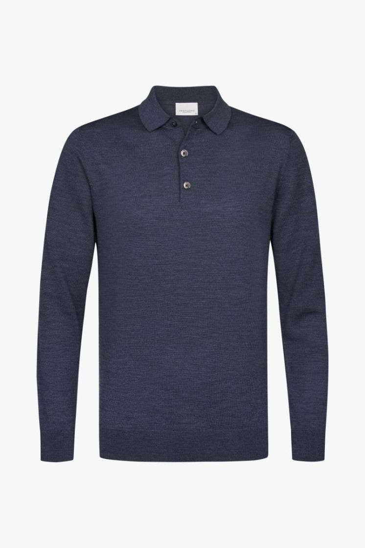 PPXJ30029H POLO LS ROYAL MEL N1